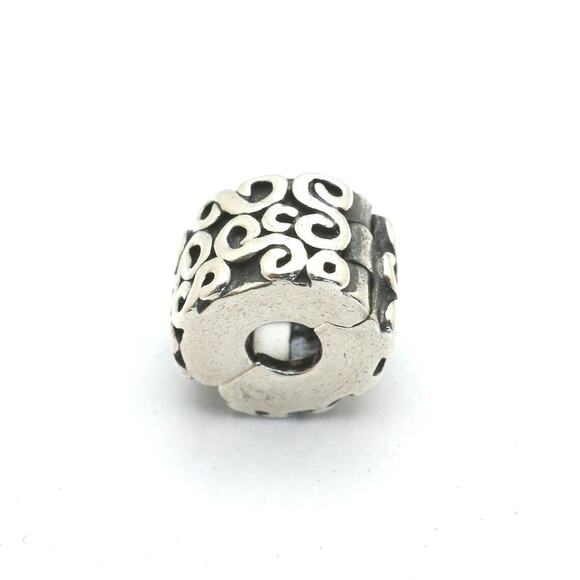 Authentic PANDORA Swirls Clips - 790338 - Picture 6 of 9